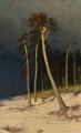 砂浜の古典的な風景イワン・イワノビッチの木々